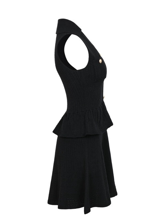 Black Mala Mini Dress