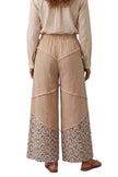 Cotton Gauze Palazzo Pants