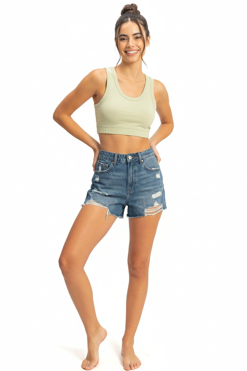 All I Need Cropped Tank Top
