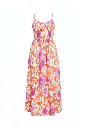 Sun-Kissed Style, All Day Long Cotton Dress