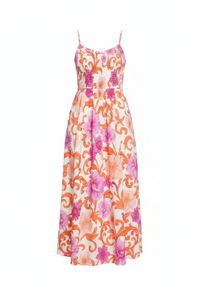 Sun-Kissed Style, All Day Long Cotton Dress