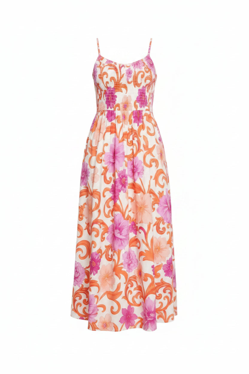 Sun-Kissed Style, All Day Long Cotton Dress