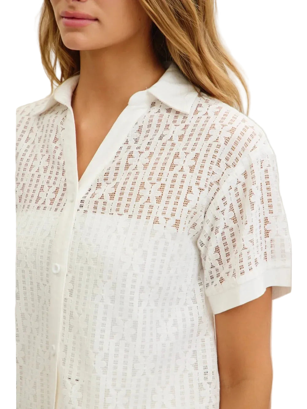 White Lace Crochet Set